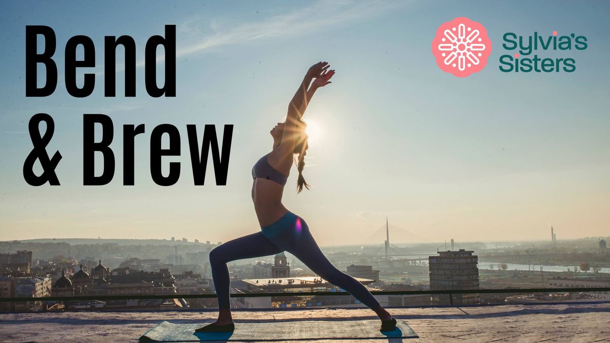 Bend & Brew: Rooftop Yoga to Fight Period Poverty 