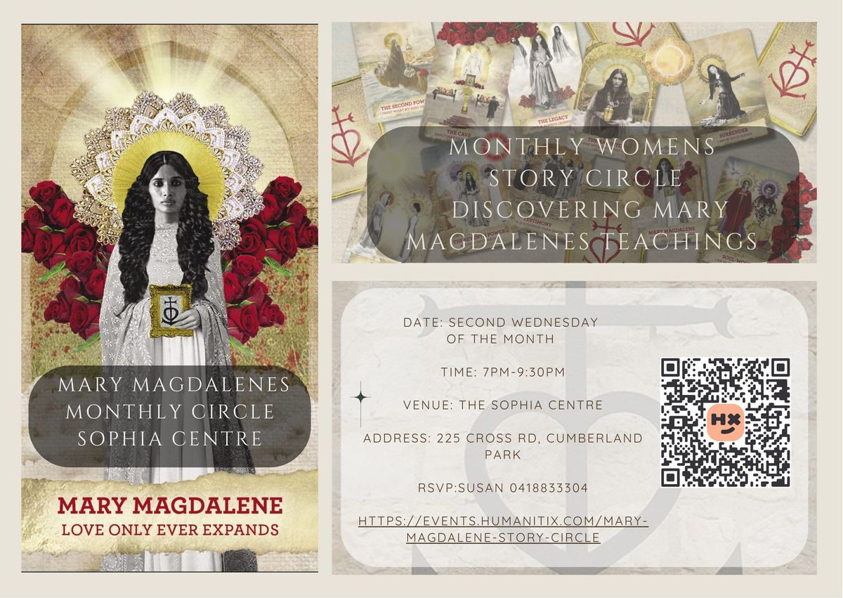 November's Mary Magdalene Circle - Sophia Centre Adelaide Event