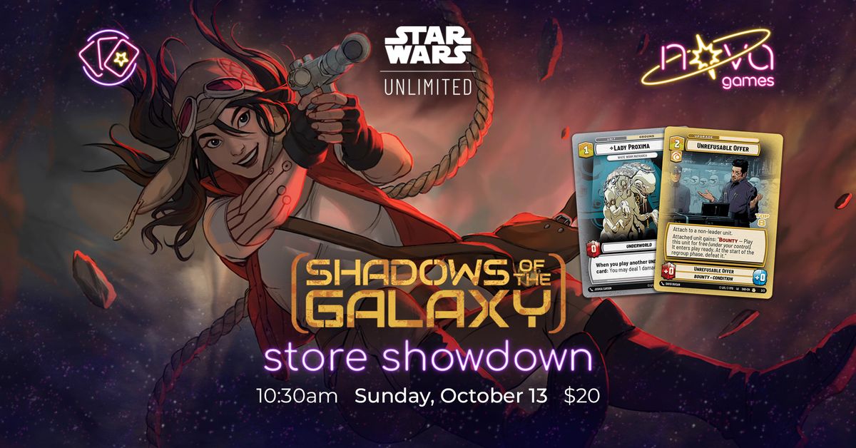 Star Wars: Unlimited - Store Showdown - Shadows of the Galaxy