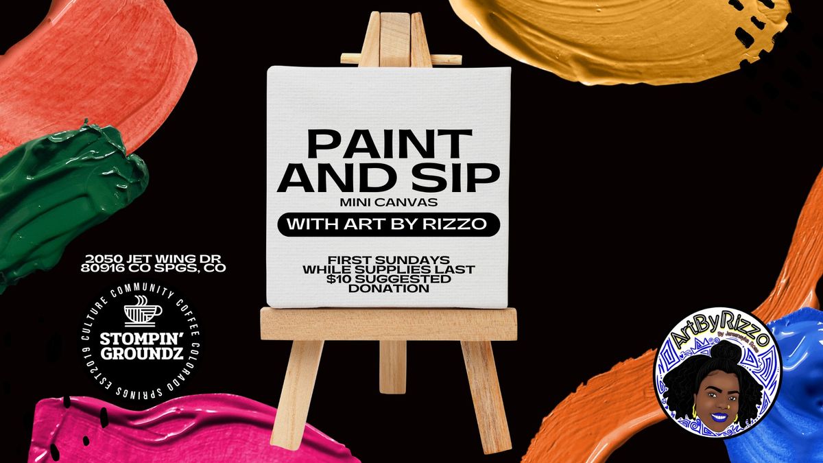 Paint and Sip with Art By Rizzo