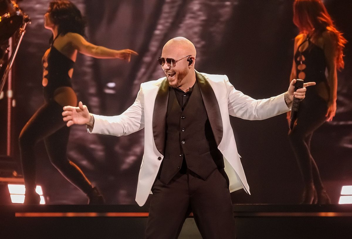 Pitbull at Hard Rock Live At Etess Arena, Atlantic City