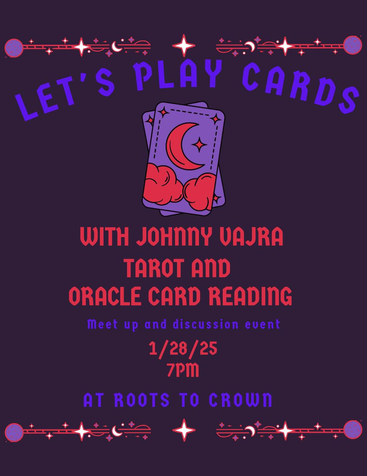 Let\u2019s play cards with Johnny Vajra