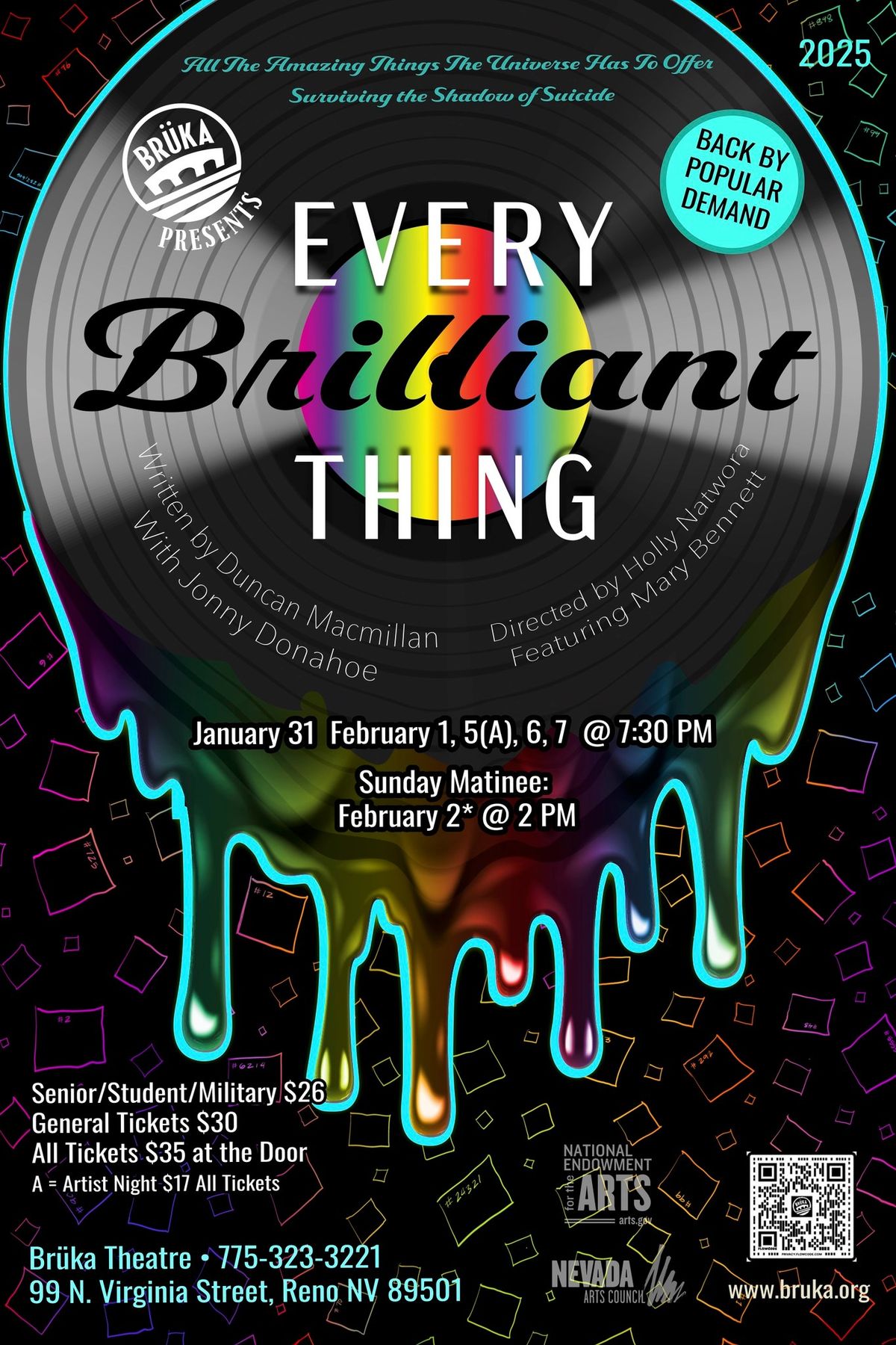 Every Brilliant Thing - Back By Popular Demand!