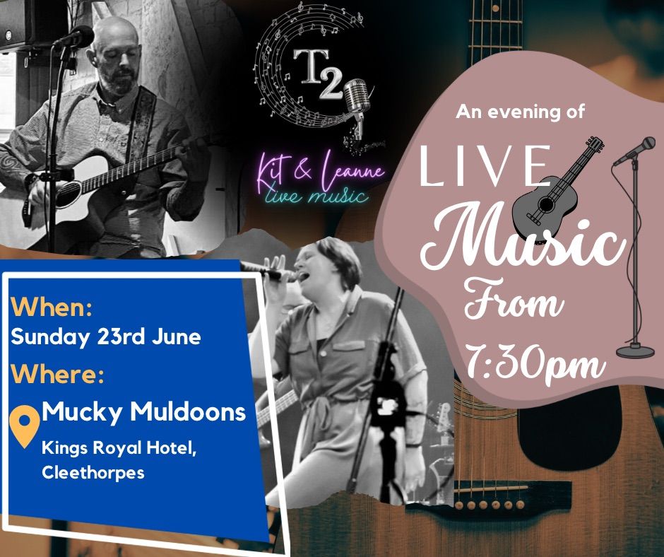 T2 live music at Mucky Muldoon\u2019s
