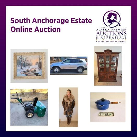 South Anchorage Estate Auction, Alaska Premier Auctions & Appraisals