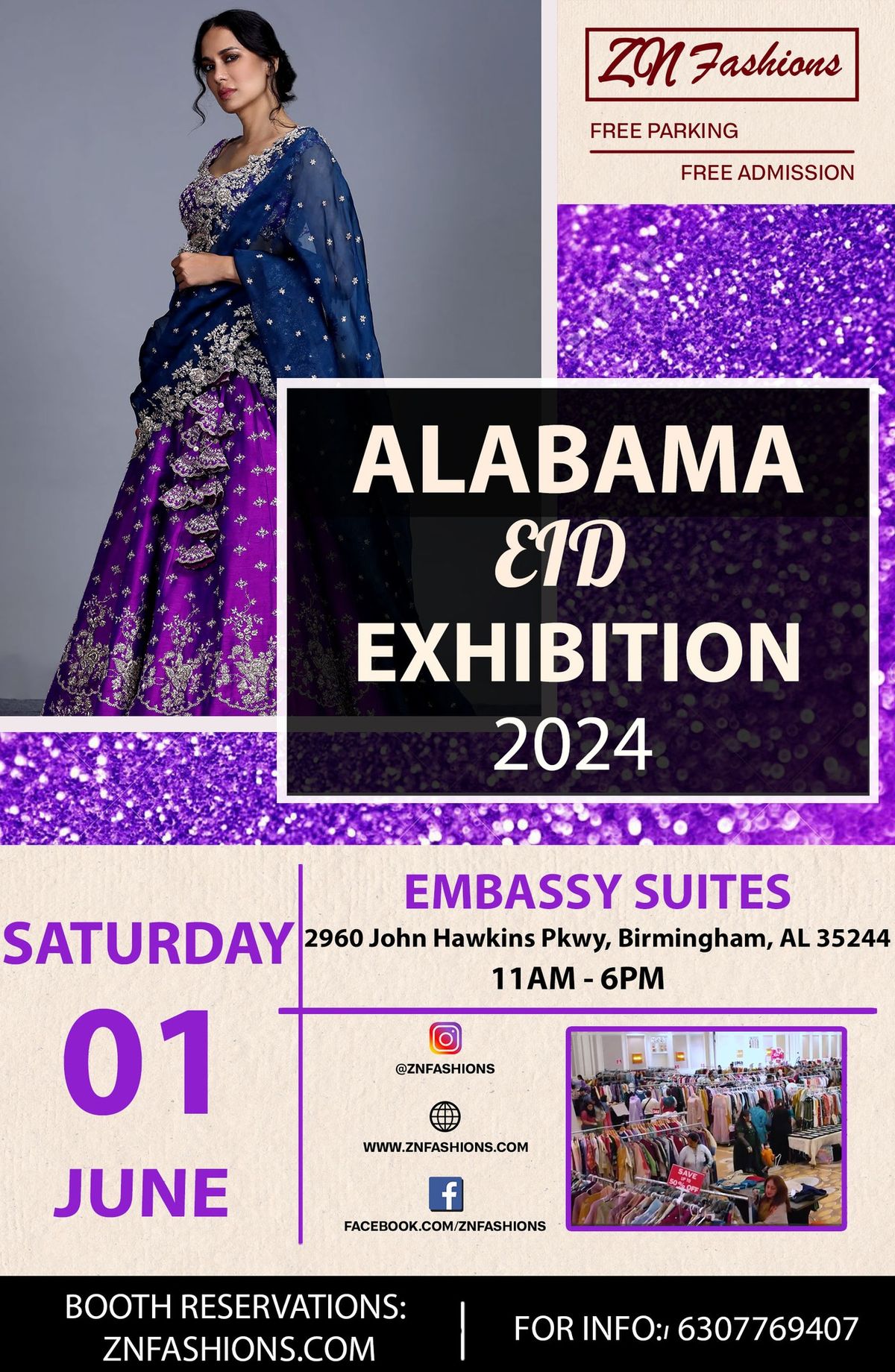 ZN Fashions Alabama Eid Exhibition 