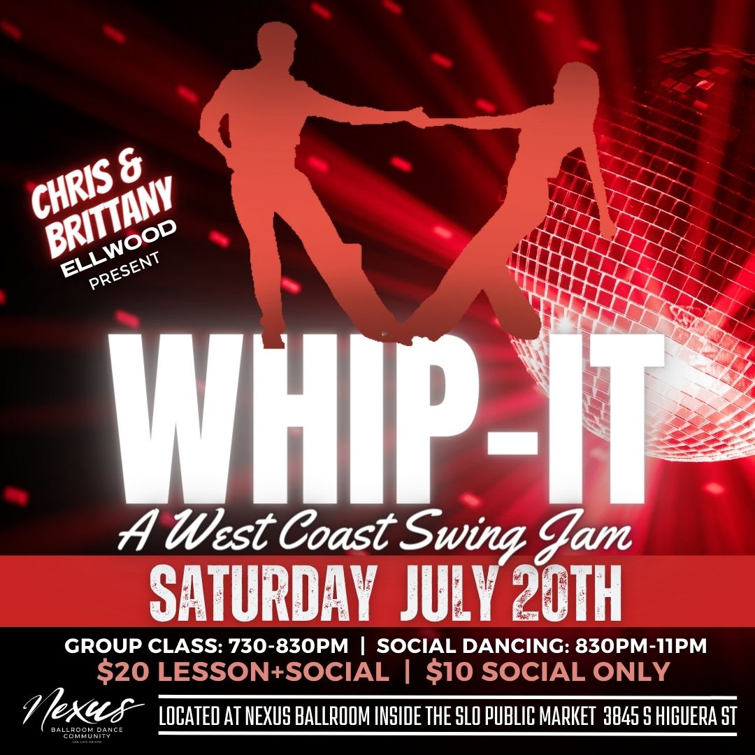 Whip It! A West Coast Swing Social