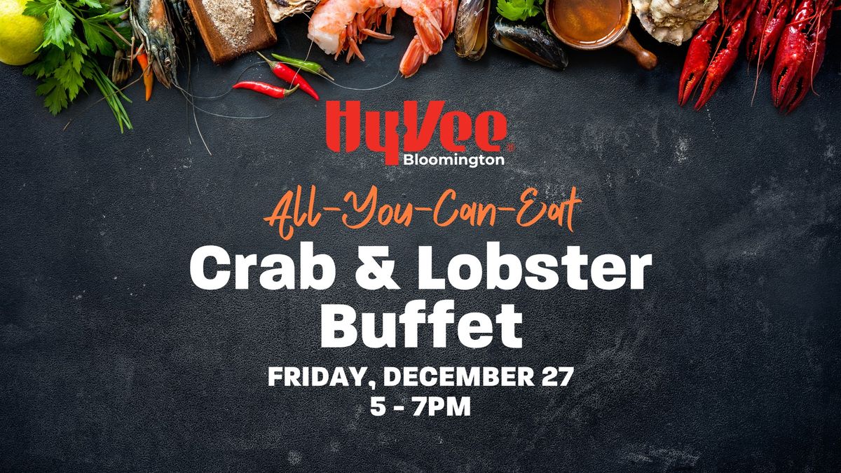 AYCE Crab & Lobster Buffet: 12\/27