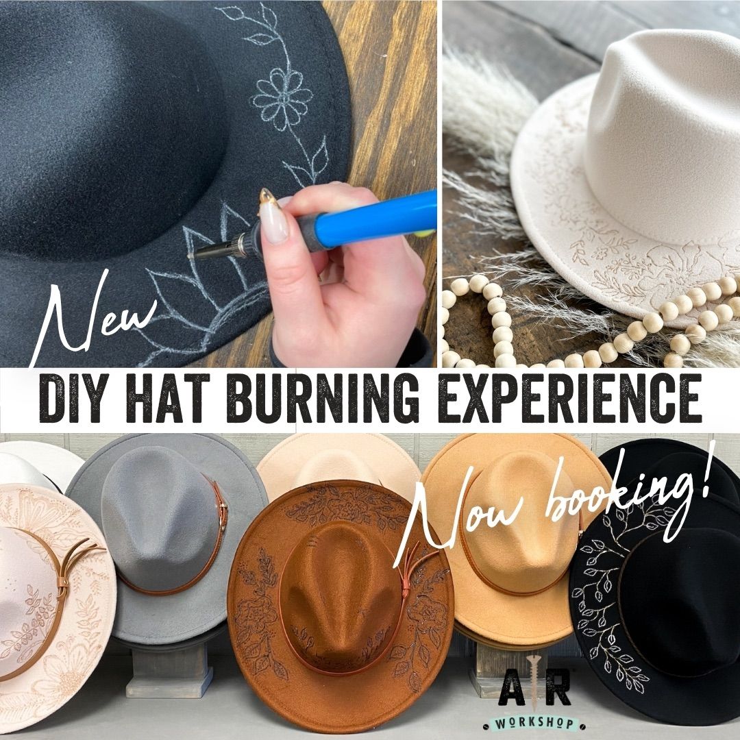 HAT BURNING WORKSHOP (DIY!)