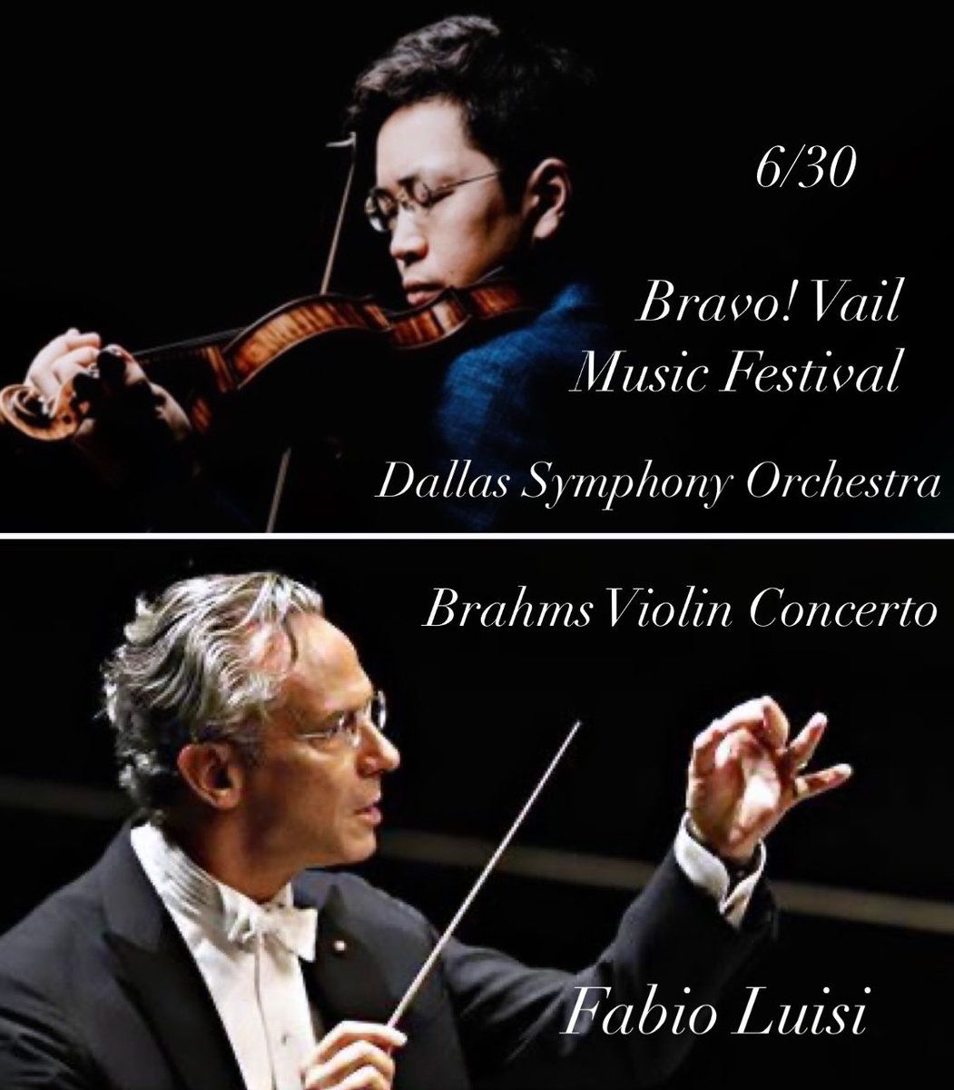 Dallas Symphony Orchestra: Fabio Luisi - Brahms Violin Concerto