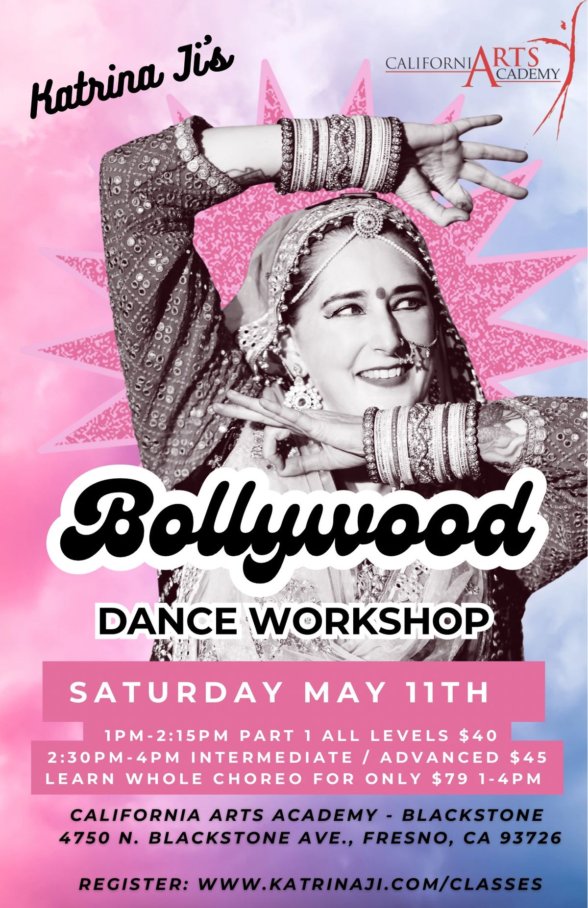 Bollywood Dance Workshop in Fresno 