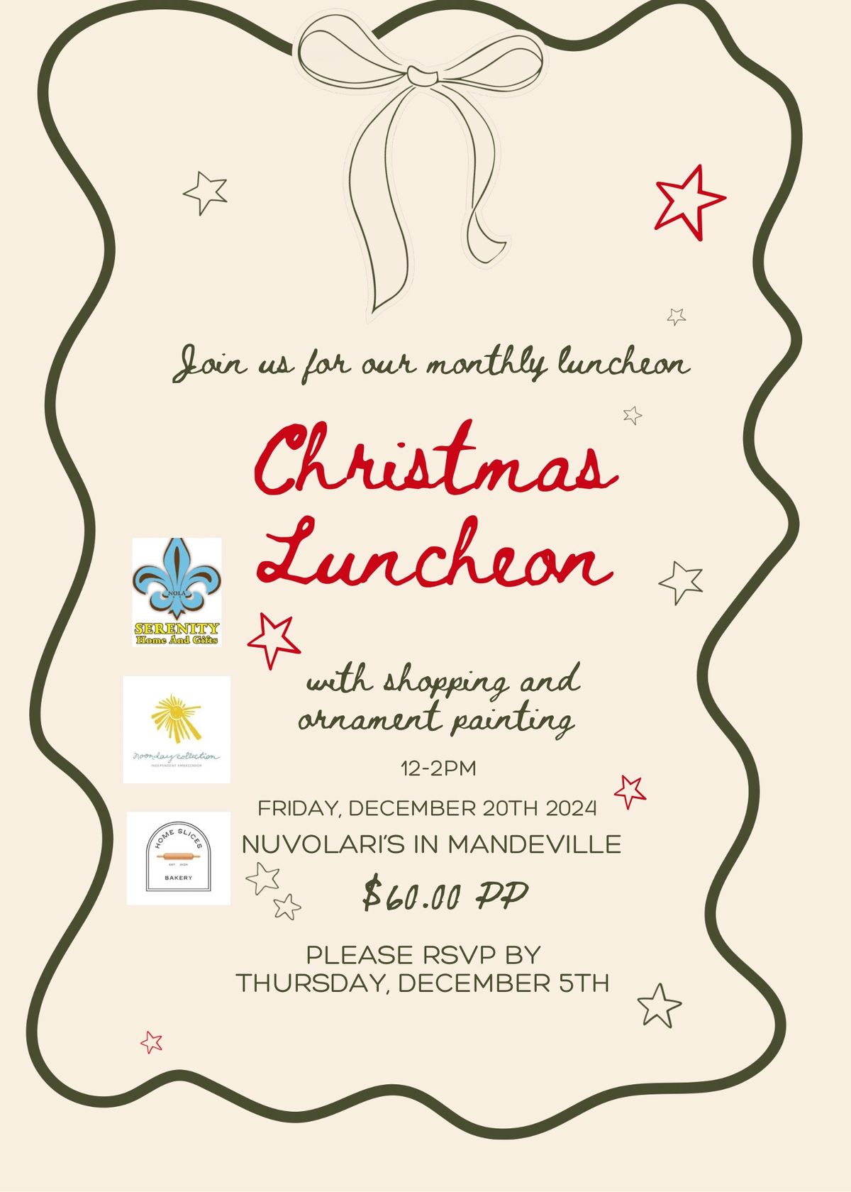 Ladies Christmas Luncheon