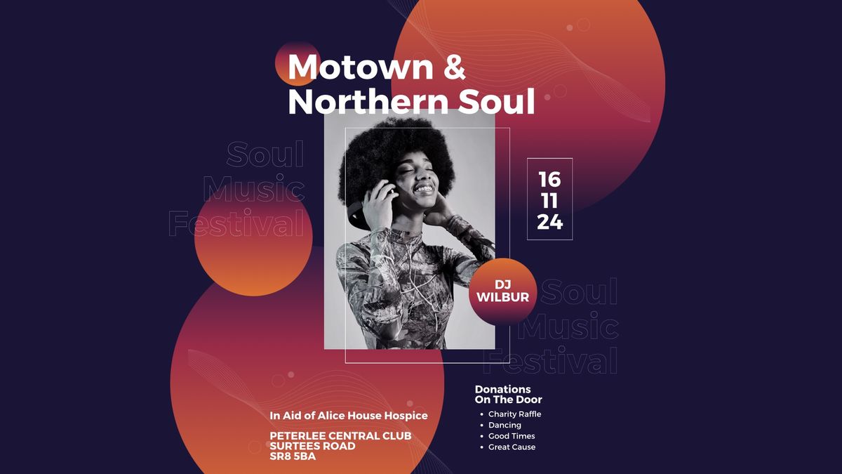 Motown & Northern Soul with Wilbur