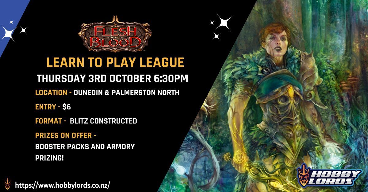 Flesh & Blood - Learn To Play League!