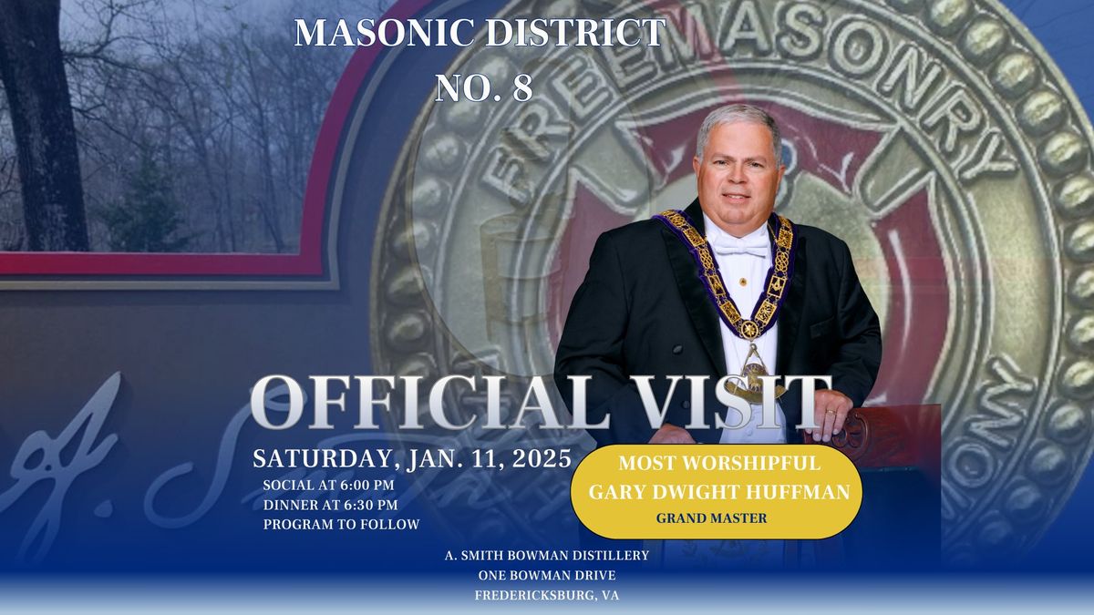 Grand Master's Official Visit - District 8