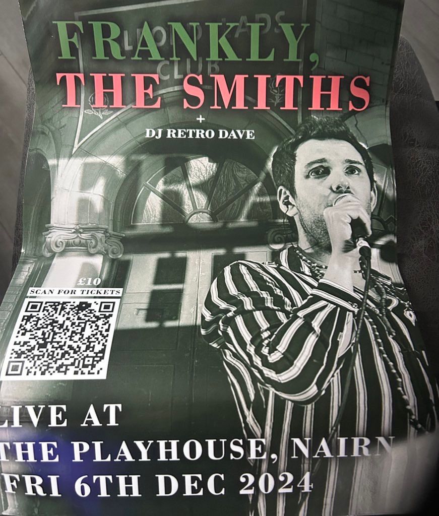 Frankly, The Smiths \/ Nairn\/ The Play House. 