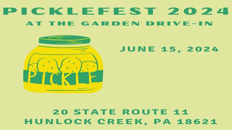 2024 Garden Drive-In Picklefest