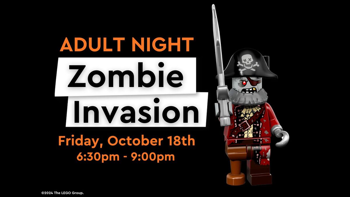 Adult Night: Zombie Invasion at LEGOLAND Discovery Center 