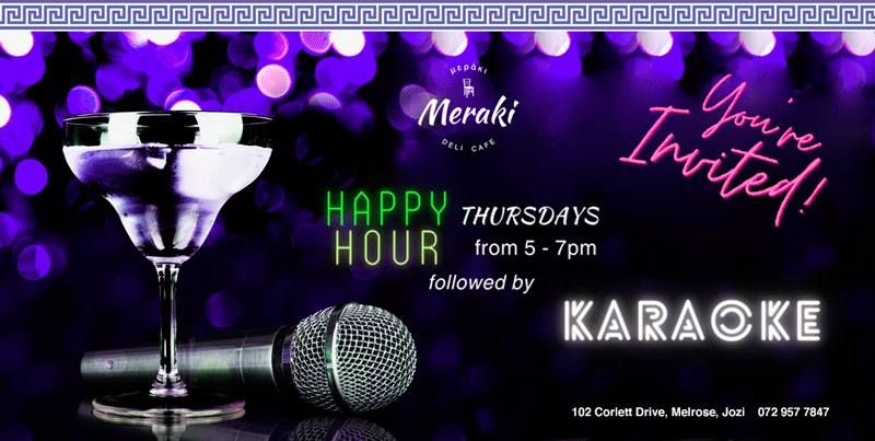 Karaoke Thursdays @ Meraki! 