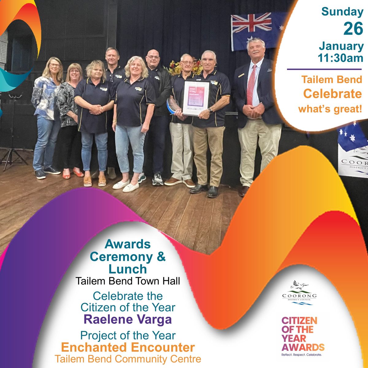 2025 Citizen of the Year Awards - Tailem Bend