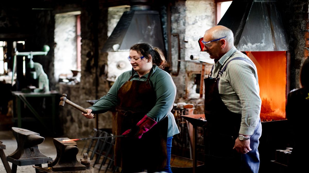 1-Day Blacksmithing Course at Patterson's Spade Mill