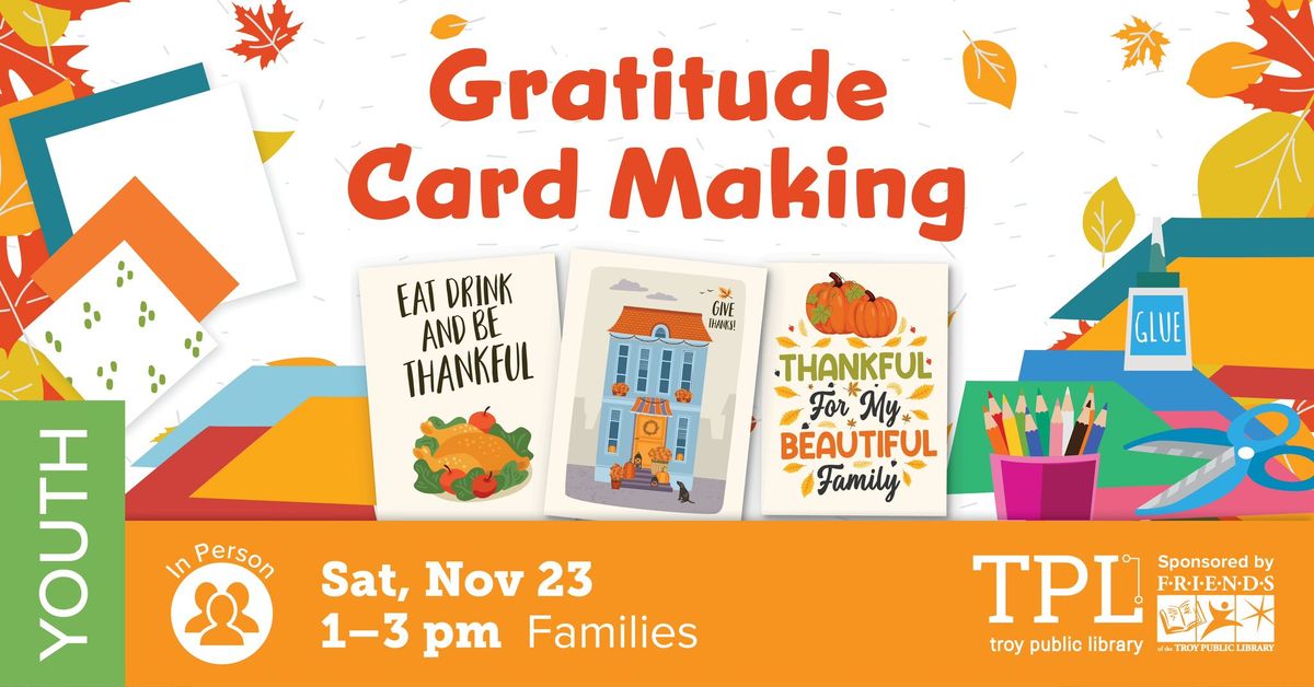 Gratitude Card Making