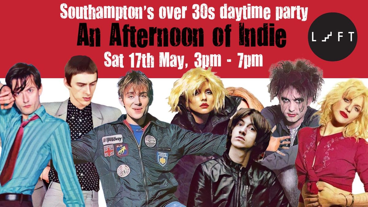 SOUTHAMPTON: An Afternoon of indie - Indie for the over 30s: 3pm-7pm