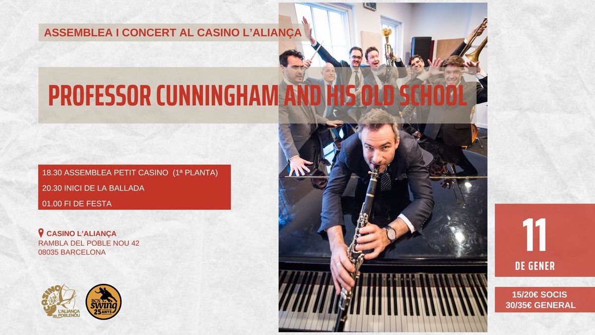 Assemblea concert amb el PROFESSOR CUNNINGHAM & HIS OLD SCHOOL