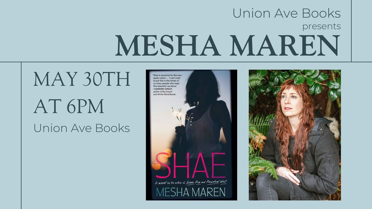 An Author Event with Mesha Maren
