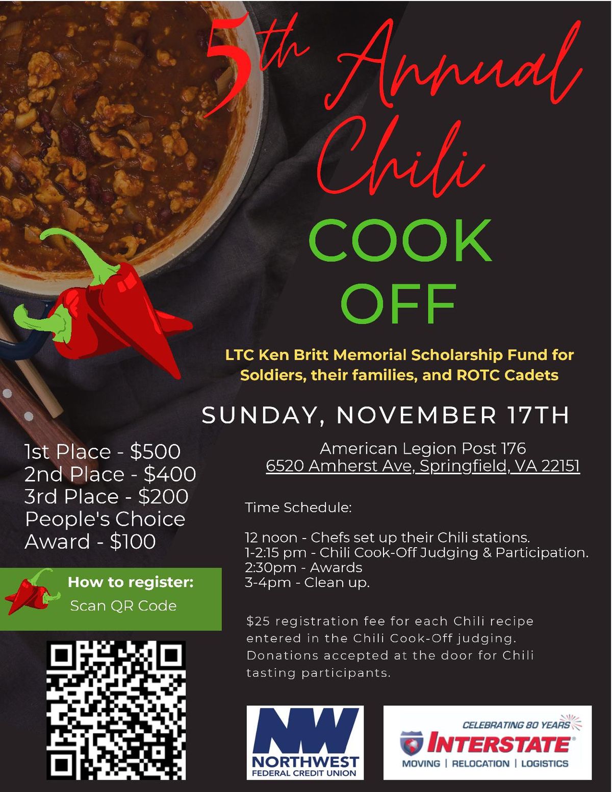 5th Annual Chili Cook Off