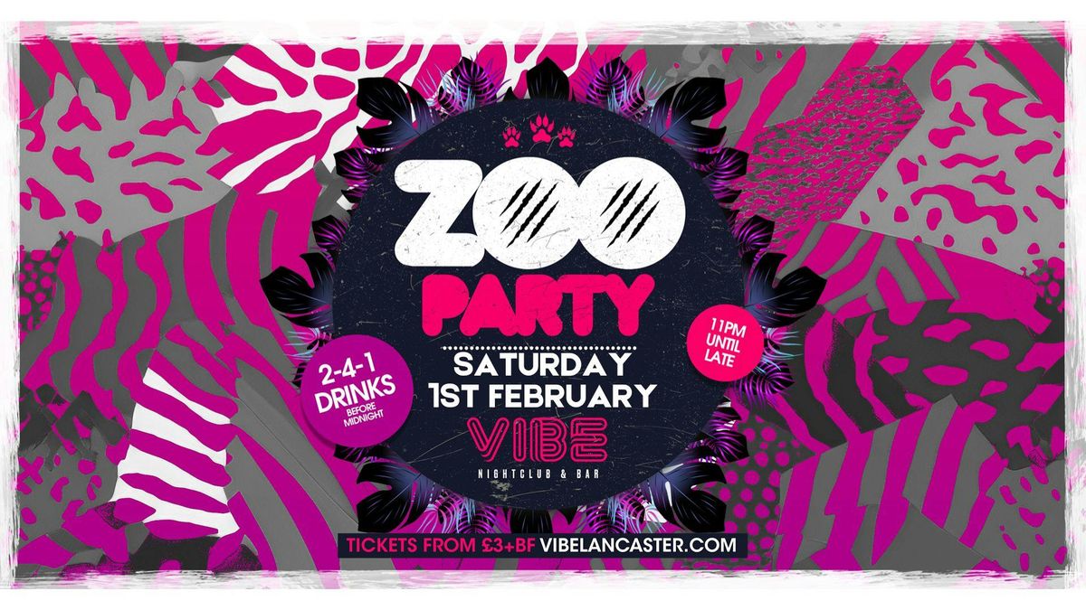 ZOO PARTY!! 01.02.25