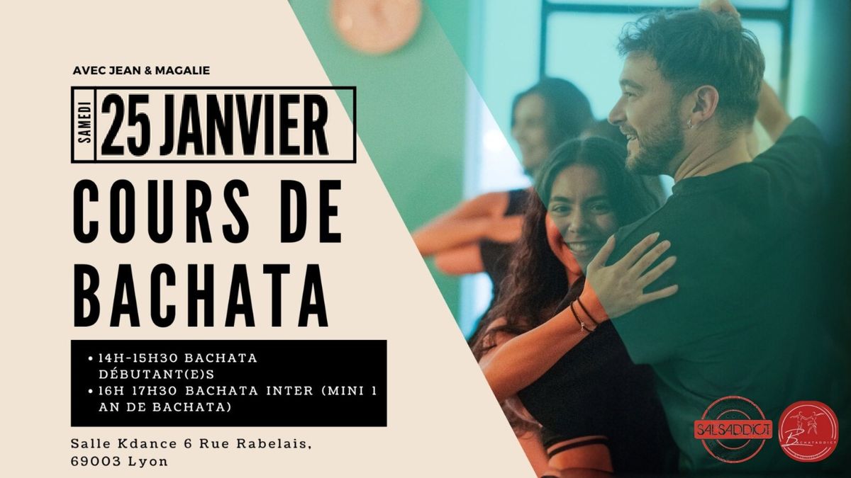 Bachata - Ateliers du mois de janvier - Samedi 25 janvier