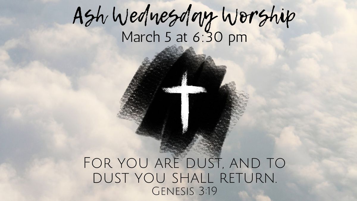 Ash Wednesday Service