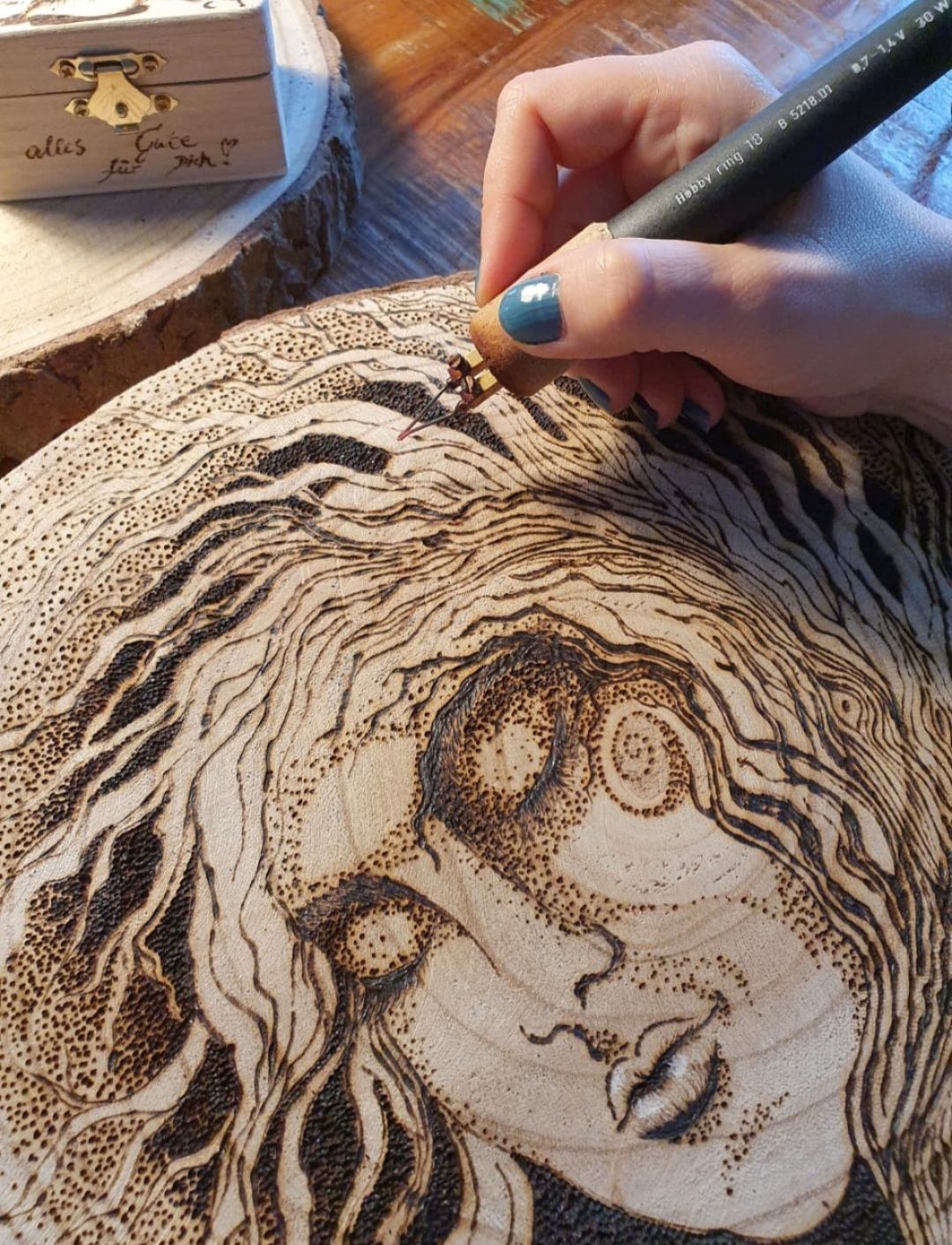 ***Pyrografie-Winter-Weihnachts-Workshop***