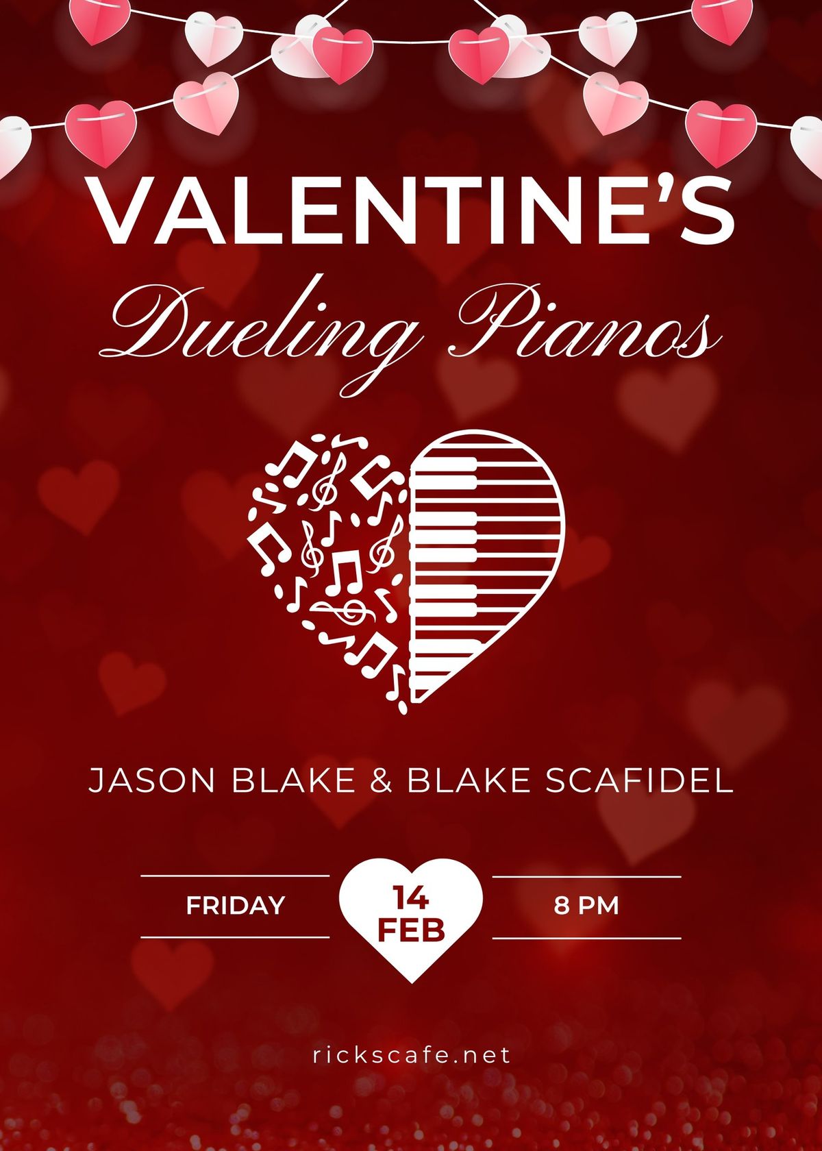 Keys To Your Heart: Valentine's Day Dueling Pianos