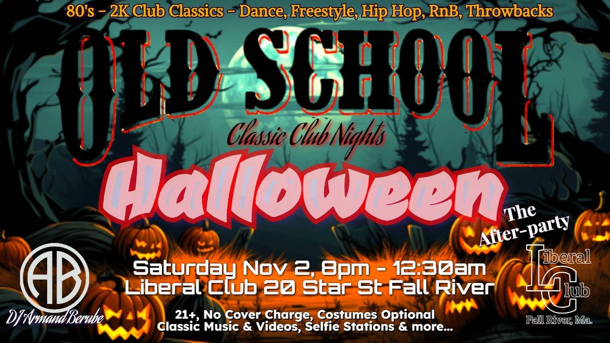 Halloween - The After-party Old School Club Night