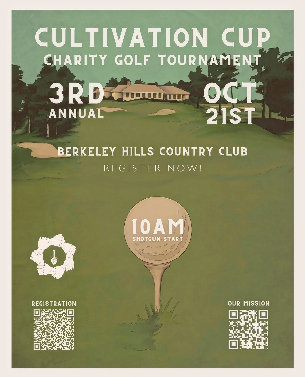 3rd Annual, Cultivation Cup Charity Golf Tournament