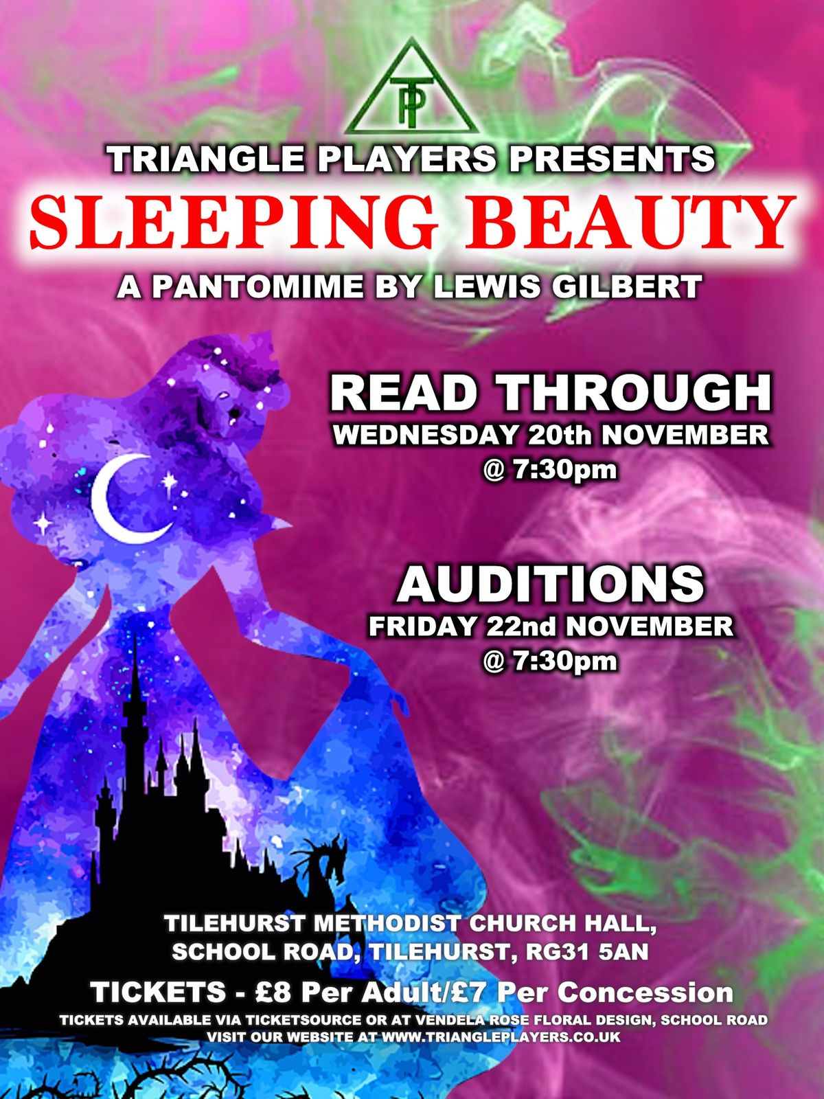 SLEEPING BEAUTY - Read Through\/Auditions