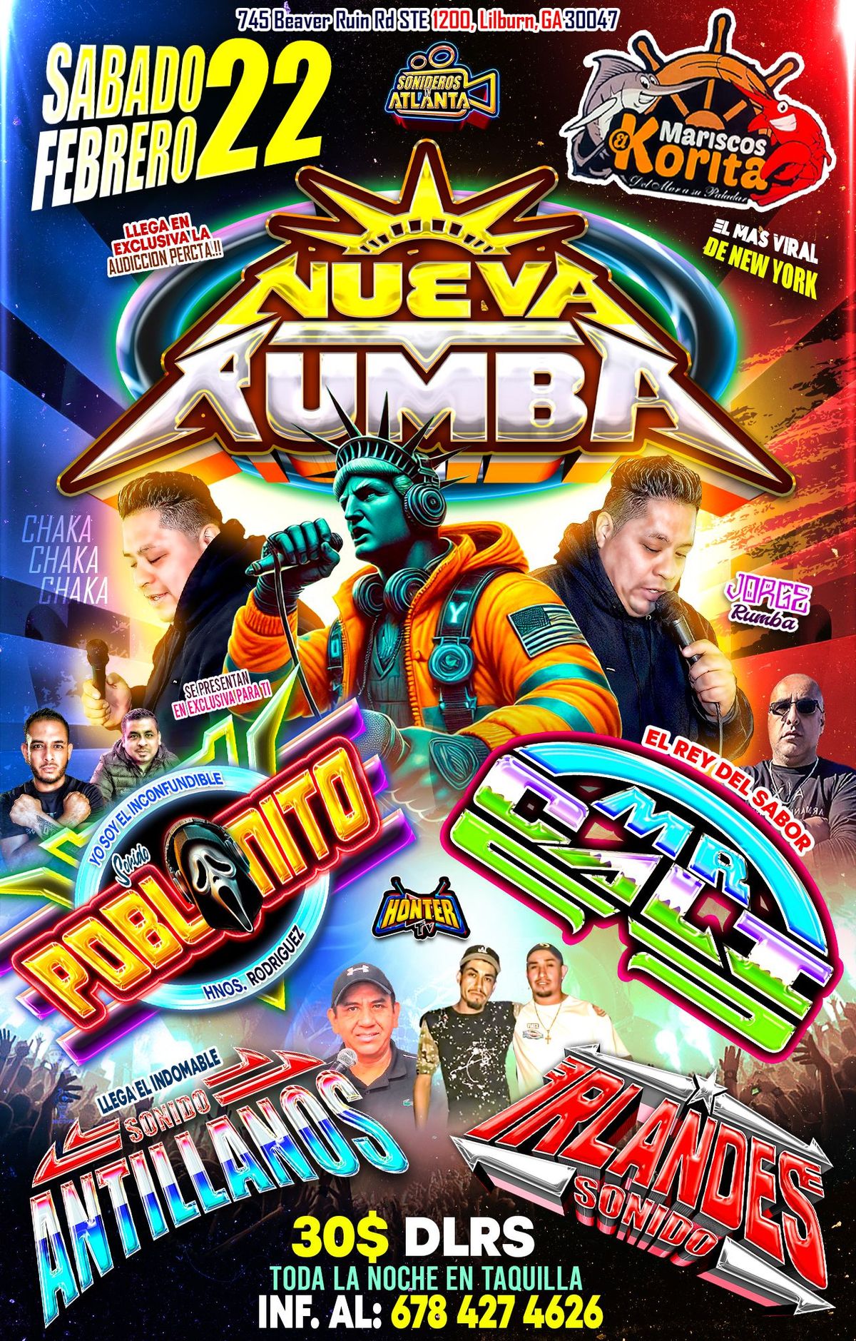 SONIDO NUEVA RUMBA  TOUR 2025 EL MAS VIRAL DE NEW YORK  Y LOS MEJORES SONIDOS DE ATLANTA GA 