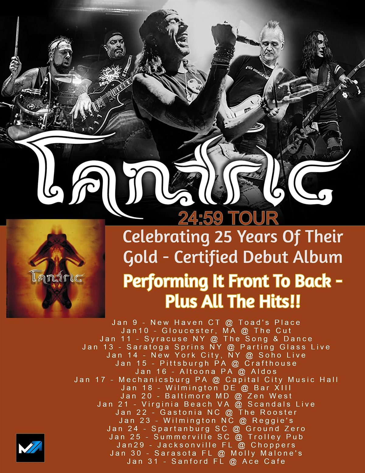 Tantric 25th Anniversary