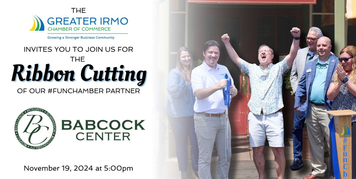 Ribbon Cutting: Babcock Center- Irmo Work Training Center