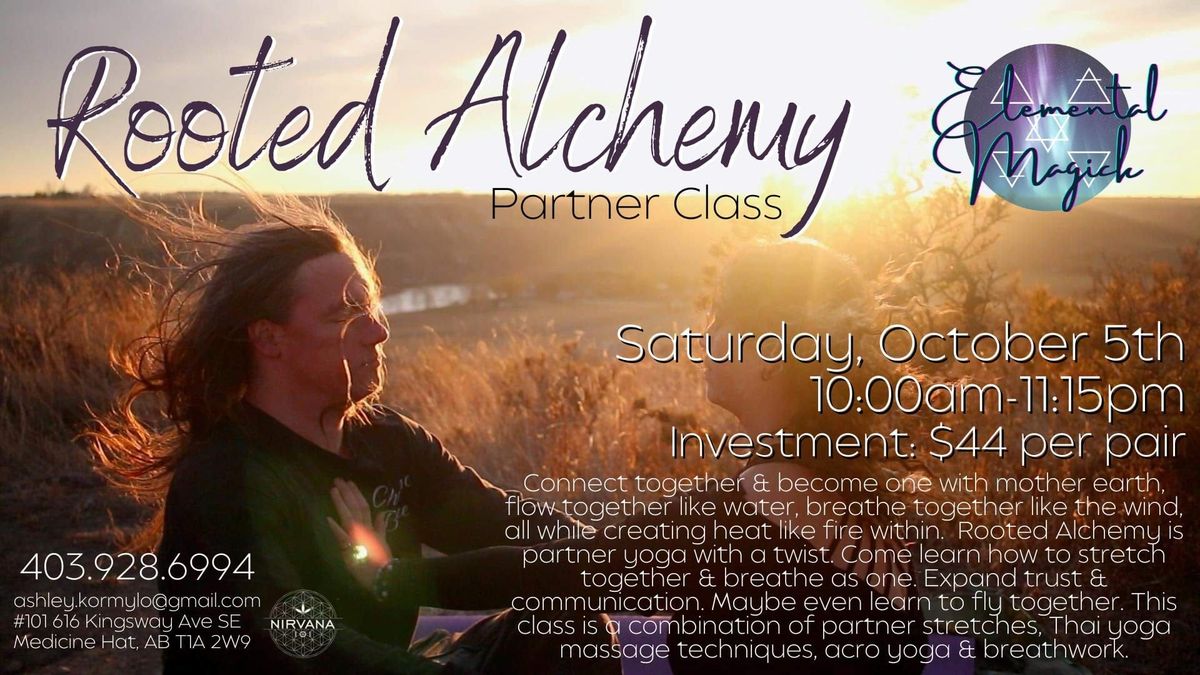 Rooted Alchemy: A Partner Stretch Class 