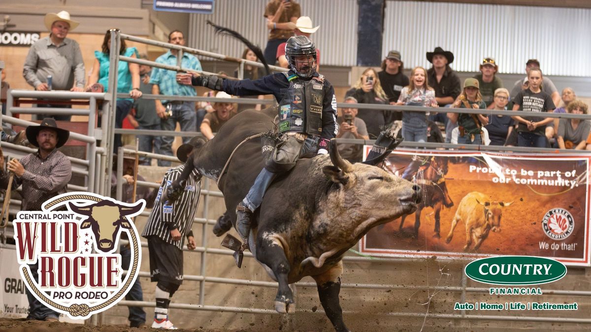 Night 2: Wild Rogue Pro Rodeo - First Responder Night, thanks to Lifer Construction