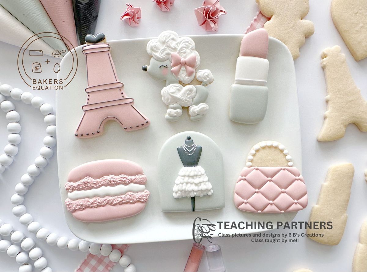 Paris Love Cookie Decorating Class