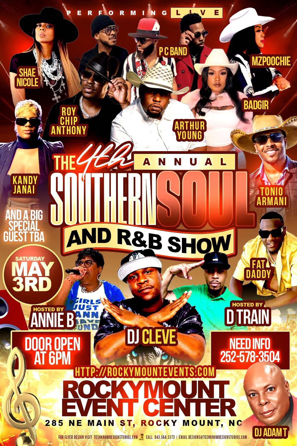 The 4th Annual Southern Soul & R&B Show!