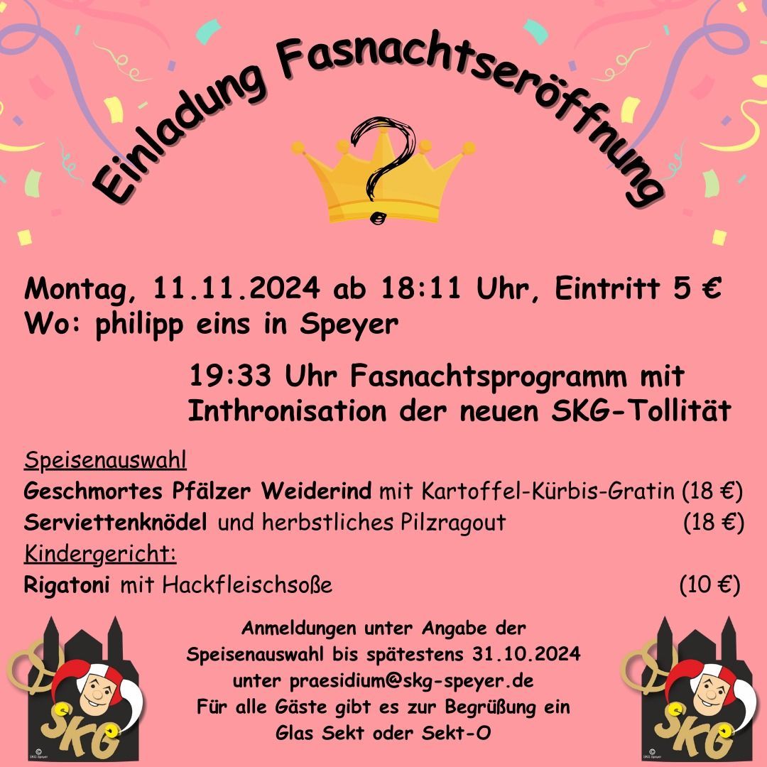 Fasnachtser\u00f6ffnung 