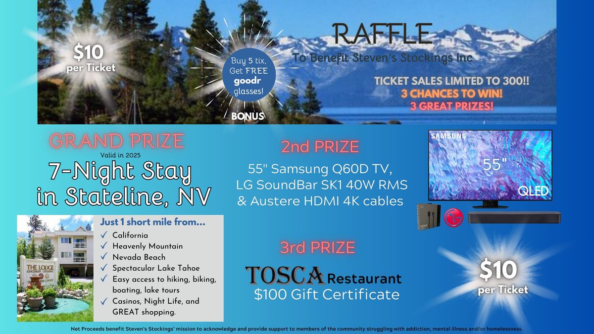 2024 Lake Tahoe & MORE Giveaway!