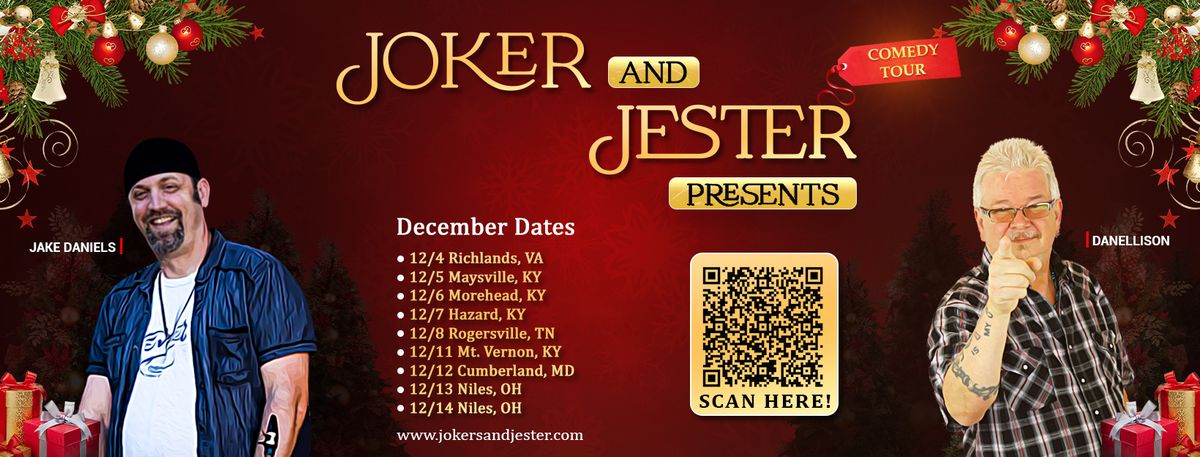 Jokers and jester Comedy Tour Presents The Educated Redneck and the Lone Jester @Mitchell, IN!!!