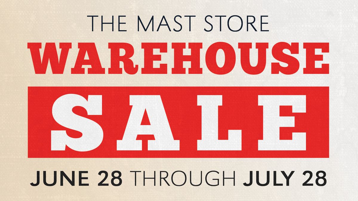 The Mast Store Warehouse Sale is Coming Back to Boone!