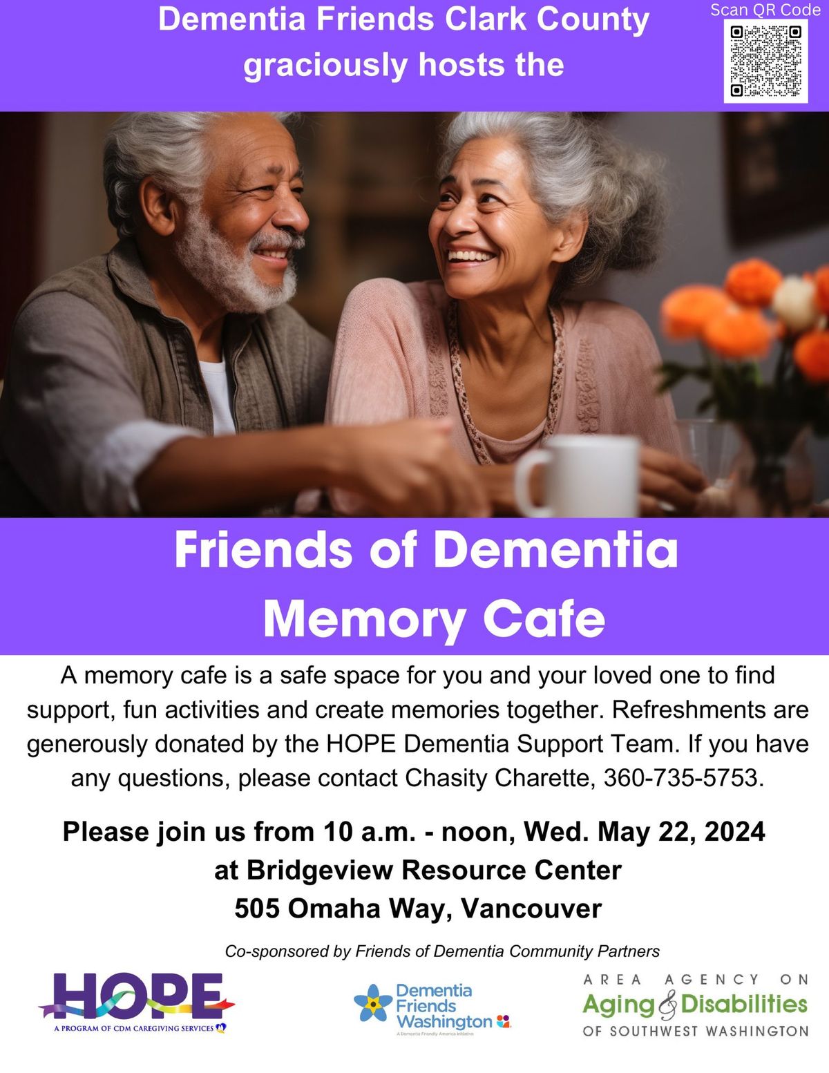 Friends of Dementia Memory Cafe